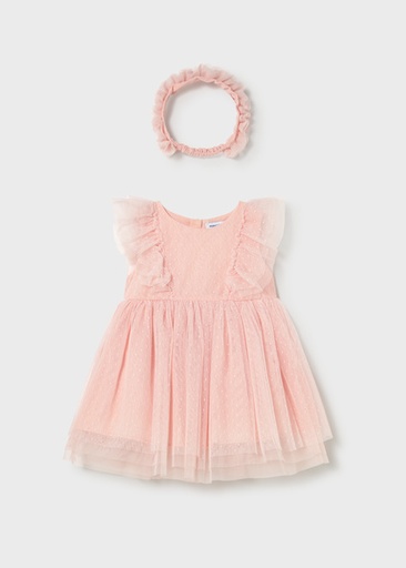 Mayoral tulle dress w/ headband Blossom