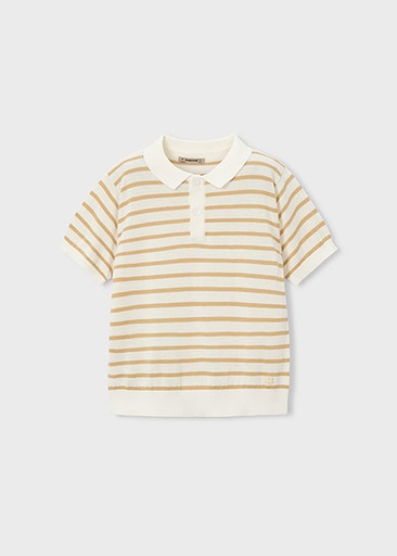 Mayoral S/s polo CREAM BROW