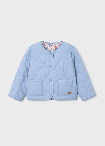 Mayoral Reversible padded jacket Sky blue