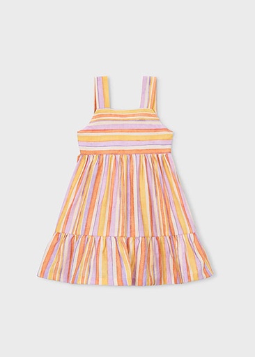 Mayoral Stripes dress Lilac
