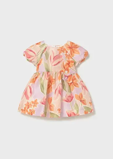 Mayoral Printed dress Blossom Flower