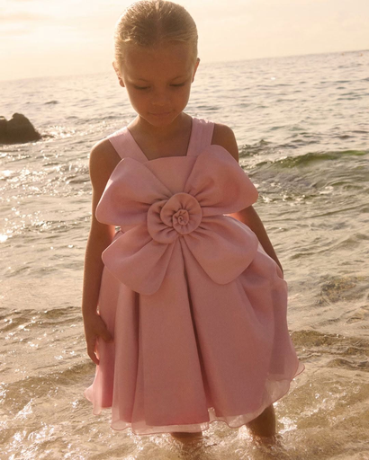 Abel & Lula flower dress Rose