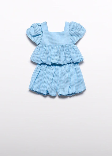 Abel & Lula short set Sky blue