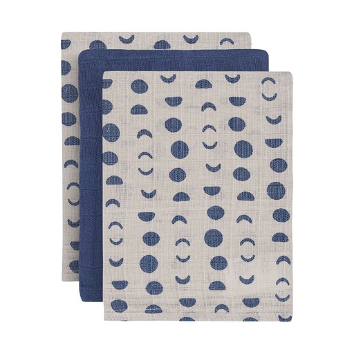 Jollein Moonlight hydrophilic wash cloth 3pac