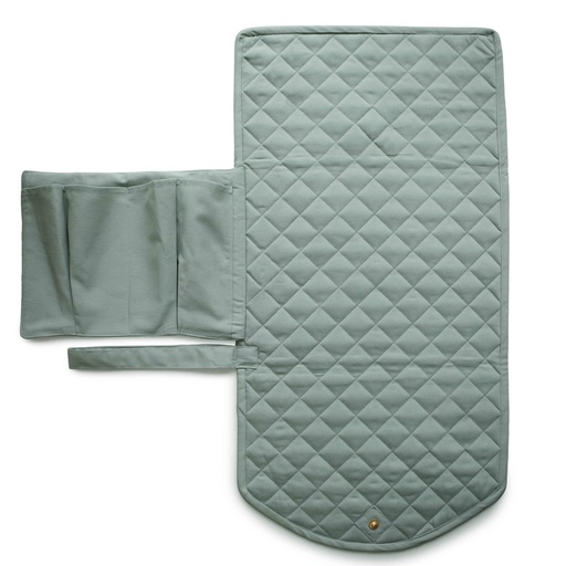 Mushie Portable Changing Pad - Roman Green