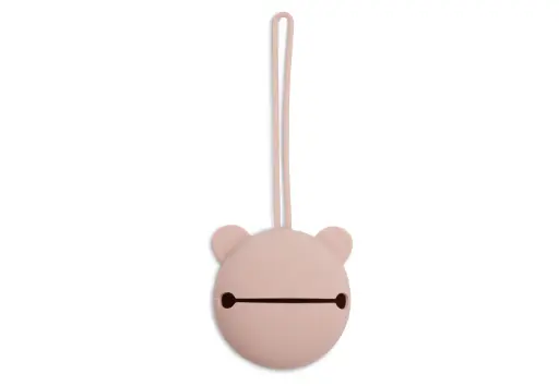 [720-014-67099] Jollein Silicone Pacifier Case Ø7cm - Wild Rose