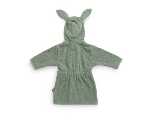 [060-809-68043] Bathrobe 3-4 year - Sea Green