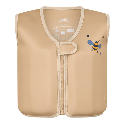 Vanilla Copenhagen Swim Vest Neoprene - Honeybee 3-6Y