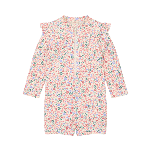 Little Dutch Long Sleeve Swimsuit Dreamy Flowerfield UPF 40