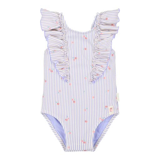 Little Dutch Swimsuit with Ruffles Dreamy Stripes