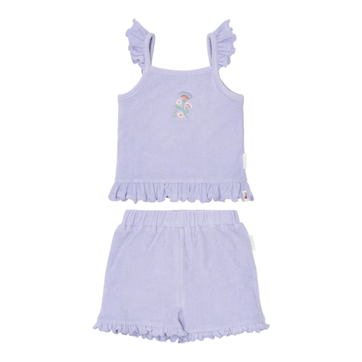 Little Dutch Top and Shorts Dreamy Purple