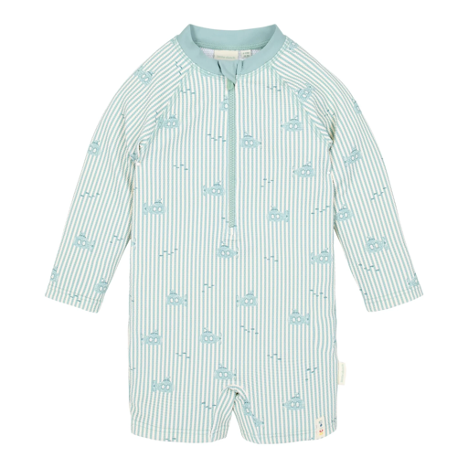 LITTLE DUTCH. Long Sleeve Swimsuit Ocean Adventure UPF 40