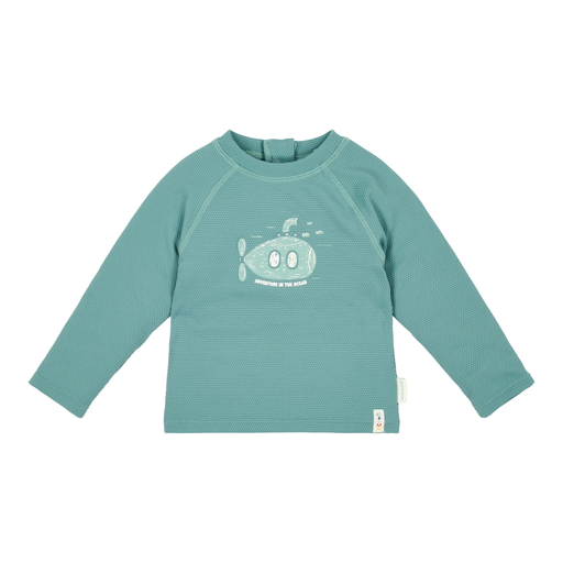 Little Dutch Long Sleeve Swim Shirt Ocean Green UPF 40 