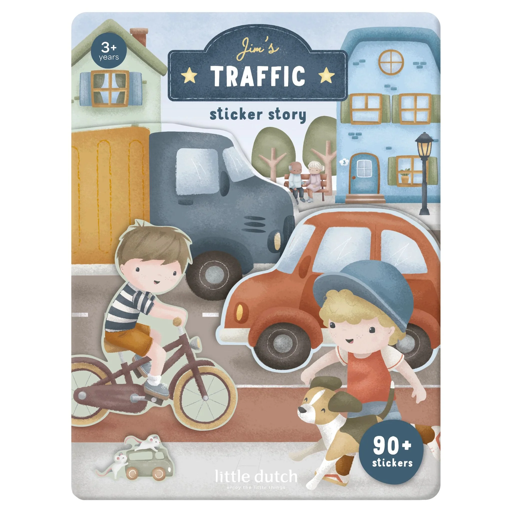 [LD126770] Little Dutch Sticker story Jim