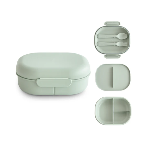 [66-100205] Mushie Lunchbox Sage