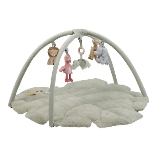 [LD8317] Little Dutch Activity play mat with arch Safari Friends GRS 