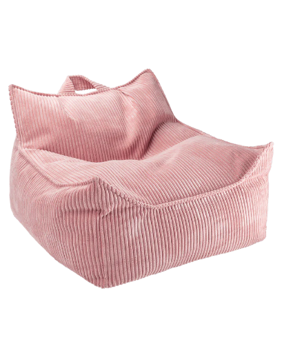 WigiWama Pink Mousse Beanbag Chair 