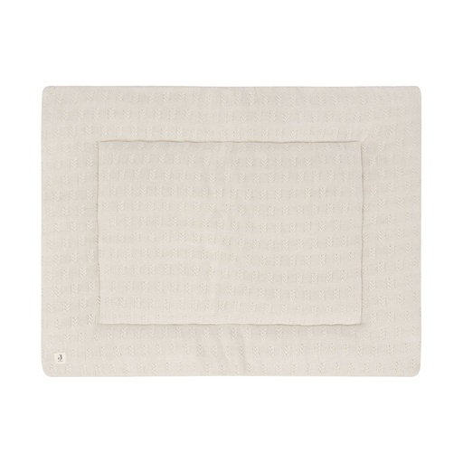 Jollein Grain Knit Oatmeal Playpen Mat - 75 X 95 Cm -
