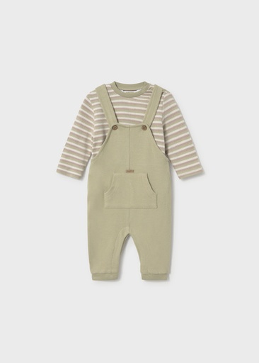 Mayoral soft overalls set Bayleaf
