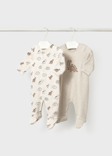Mayoral Set of 2 bodysuit Beige