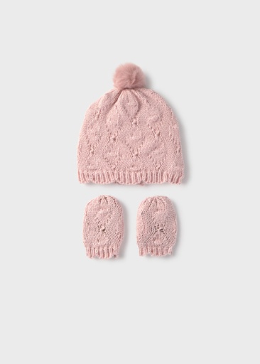 Mayoral Hat and gloves set H.BabyRose