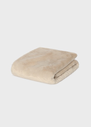 [9143] Mayoral pom pom blanket Cumin