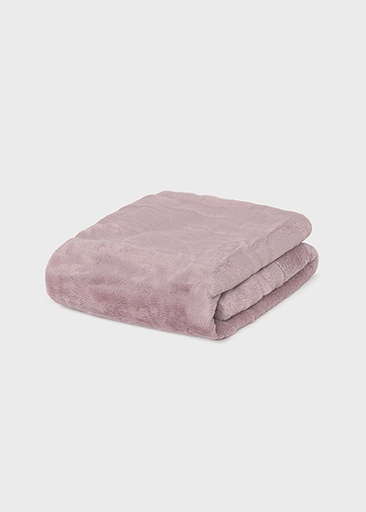 [9143] Mayoral pom pom blanket Mauve