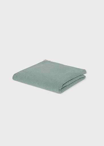[9144] Mayoral blanket with fur lining mineral