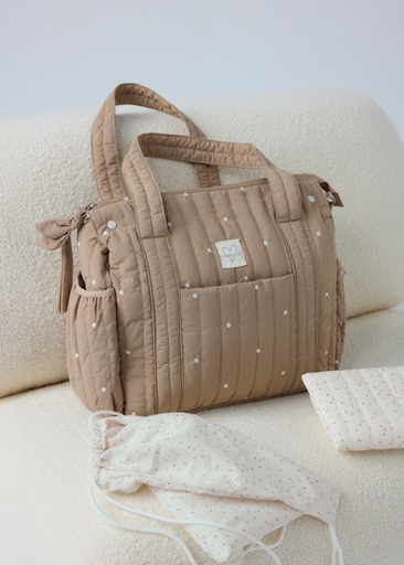 [9156] Mayoral Embroidered bag Cinammon