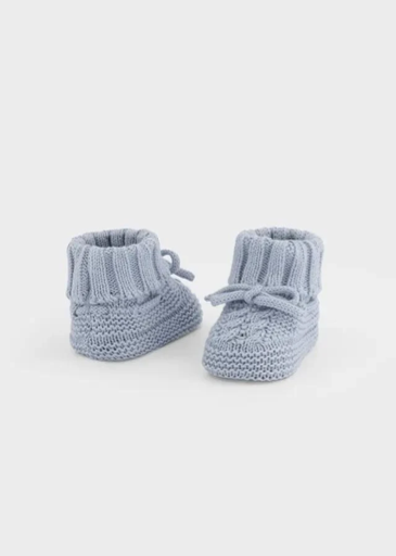 [9167] Mayoral Knit booties Sky