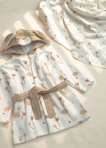 [9177] Mayoral Dressing gown Natural