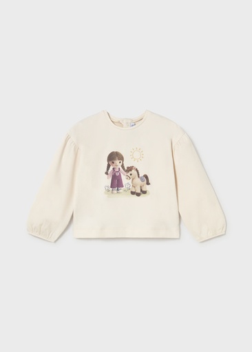 Mayoral L/s graphic t-shirt Soy Lg