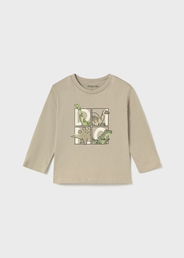 Mayoral L/s t-shirt dinos Col. Mole Lg