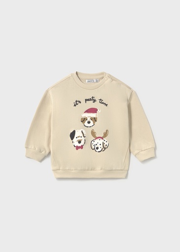 Mayoral Pullover without hoodie Stone Lg