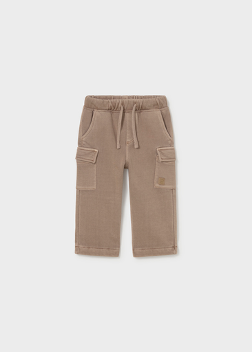 Mayoral Knit cargo pants Truffle Lg