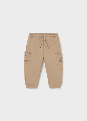 Mayoral Play terry pants Hazelnut Lg