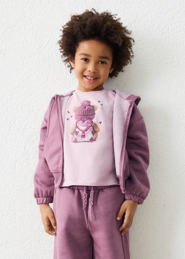 Mayoral Fleece pullover violet v Lg