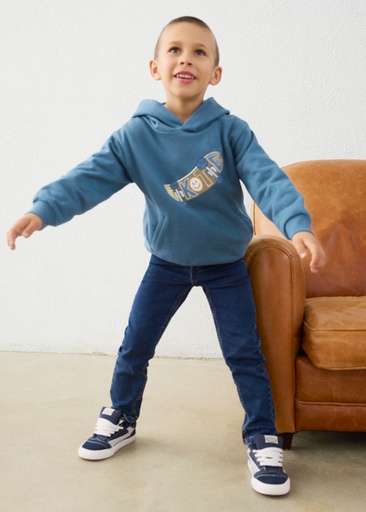 Mayoral Embossment print pullover Glacial Lg