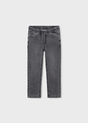 Mayoral Soft denim jogger pants Medium Gra Lg B