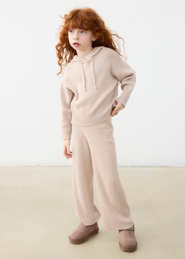 Mayoral Long knit trousers set seed Lg