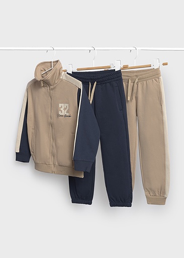 Mayoral 2-piece combined tracksuit Hazelnut Lg