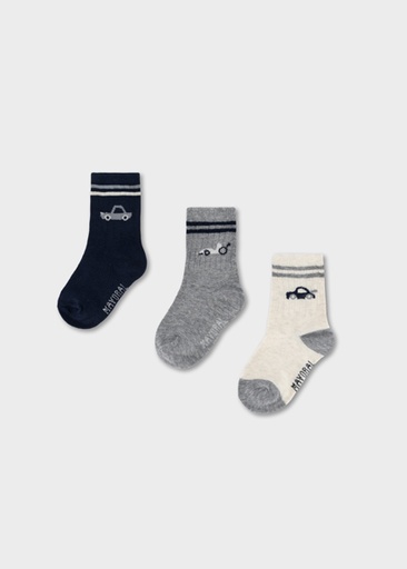 Mayoral Striped socks set Blue Lg