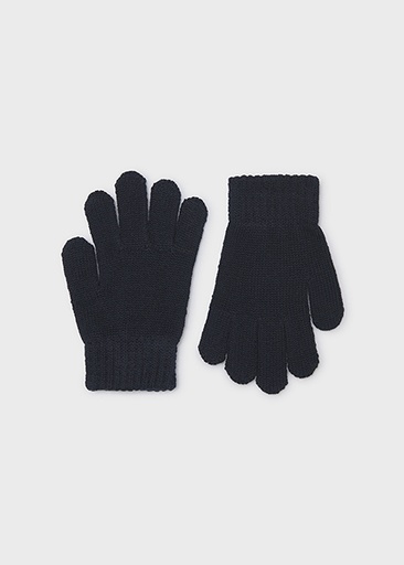 Mayoral Gloves Blue Lg