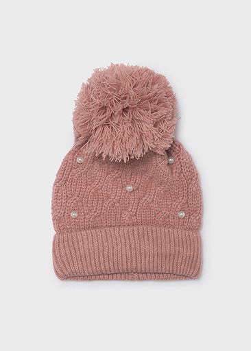 Mayoral Pearl knit hat Pastel Mix Lg