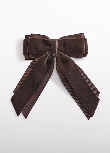 [05914] Abel & Lula Hair clip Truffle