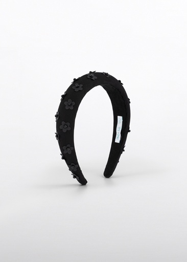 [05919] Abel & Lula Tulle headband Black