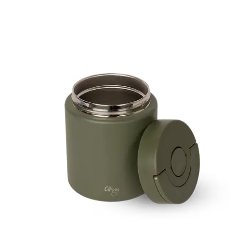 CITRON Insulated Food Jar 500ml - Green