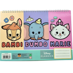 Μπλοκ Ζωγραφικής Marie/Bambi/Dumbo