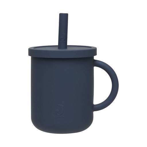 Jollein Silicone Drinking Cup Jeans Blue
