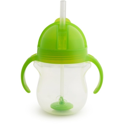 Munchkin Tip & Sip Cup with Straw Green 